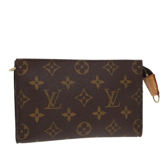 LOUIS VUITTON Monogram Bucket PM Pouch Accessory Pouch LV - Picture 1 of 14